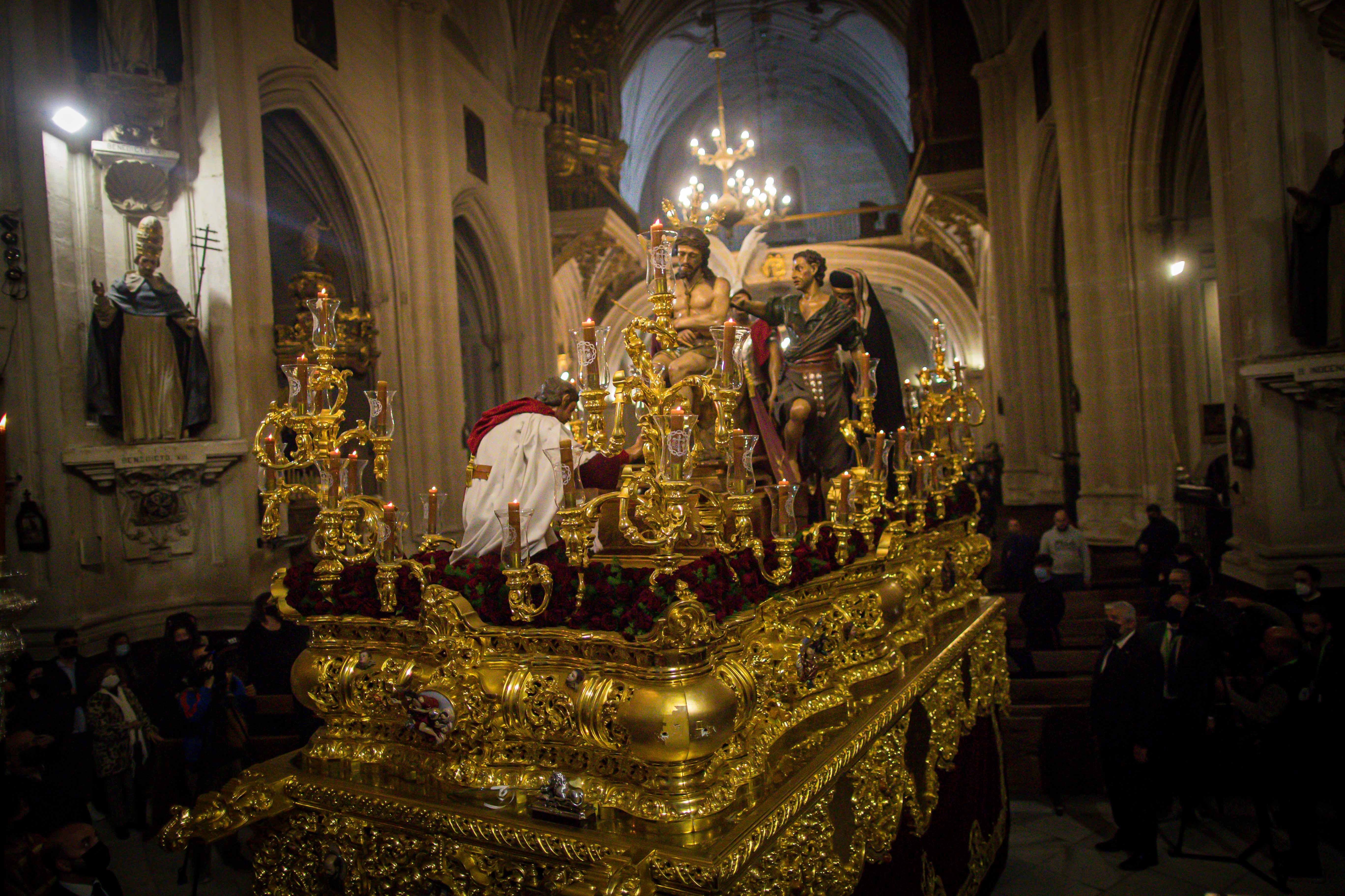 Santo Domingo llora a la Humildad