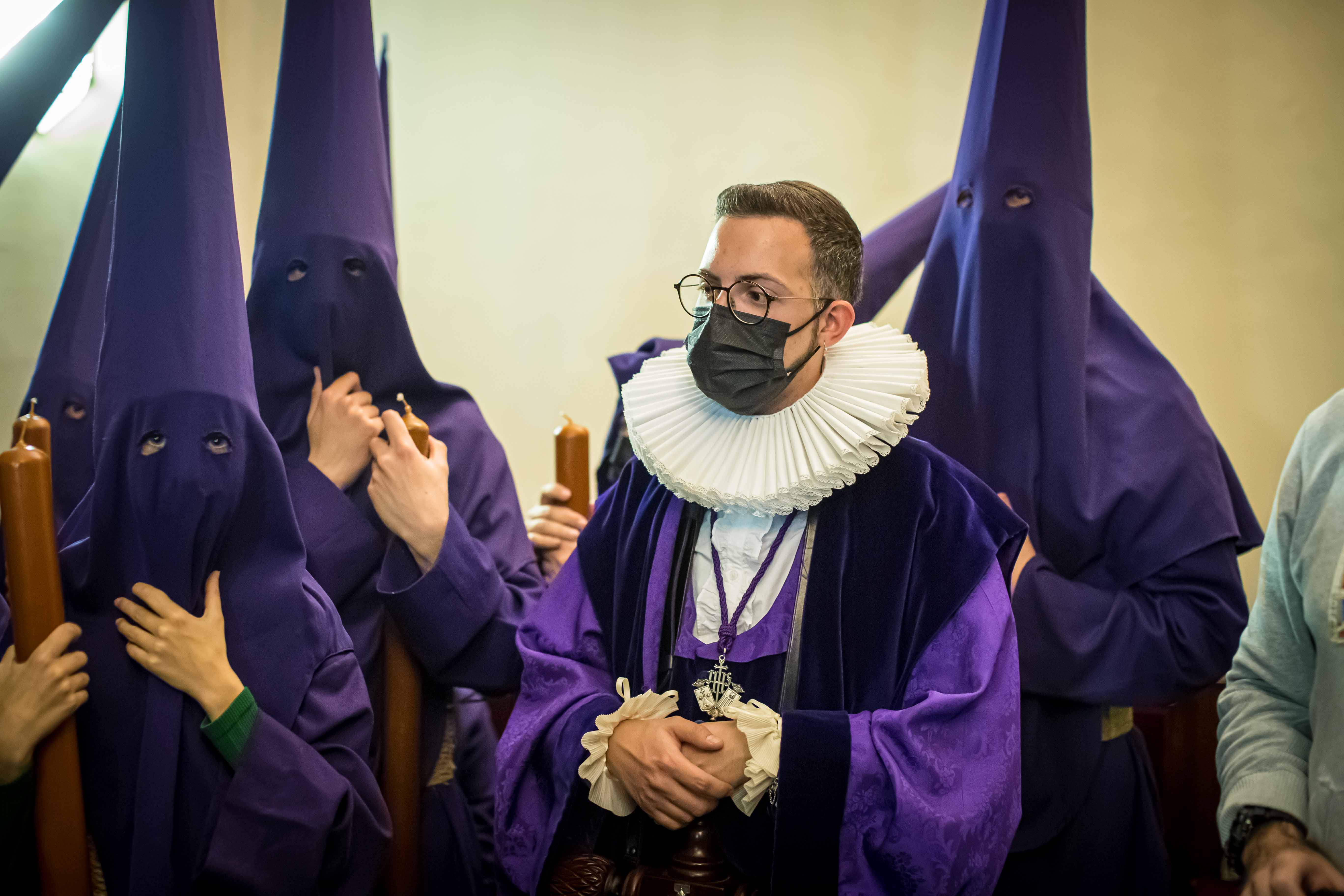 Fotos: Las imágenes del Nazareno en silencio