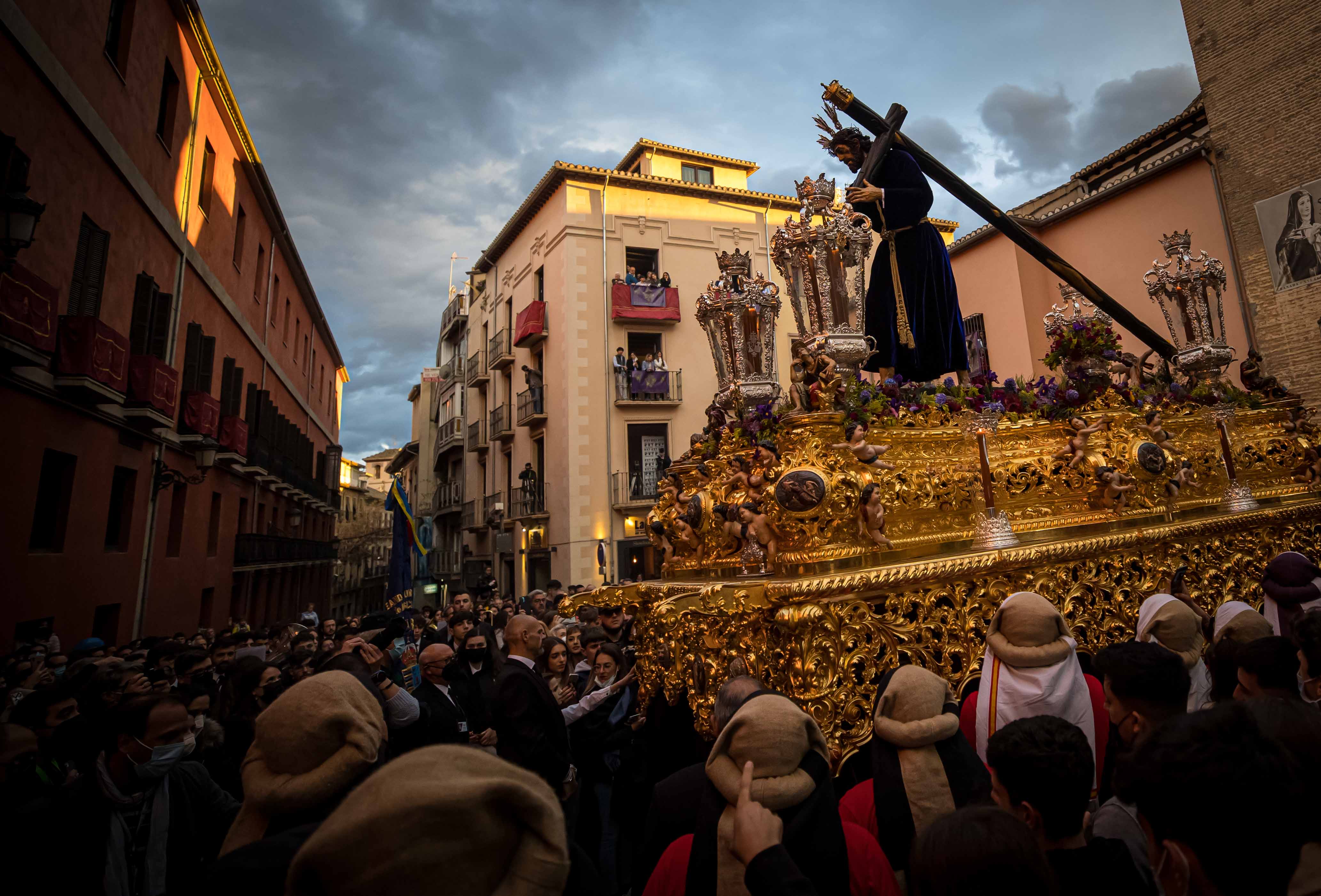 Fotos: Las imágenes del Nazareno en silencio