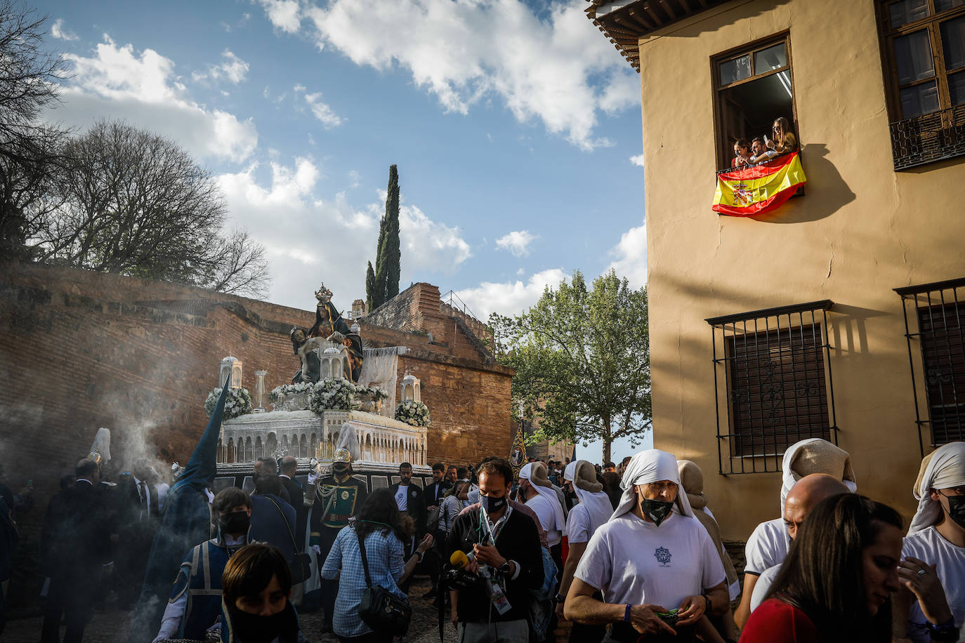 Procesión de Santa María de la Alhambra este Sábado Santo en Granada