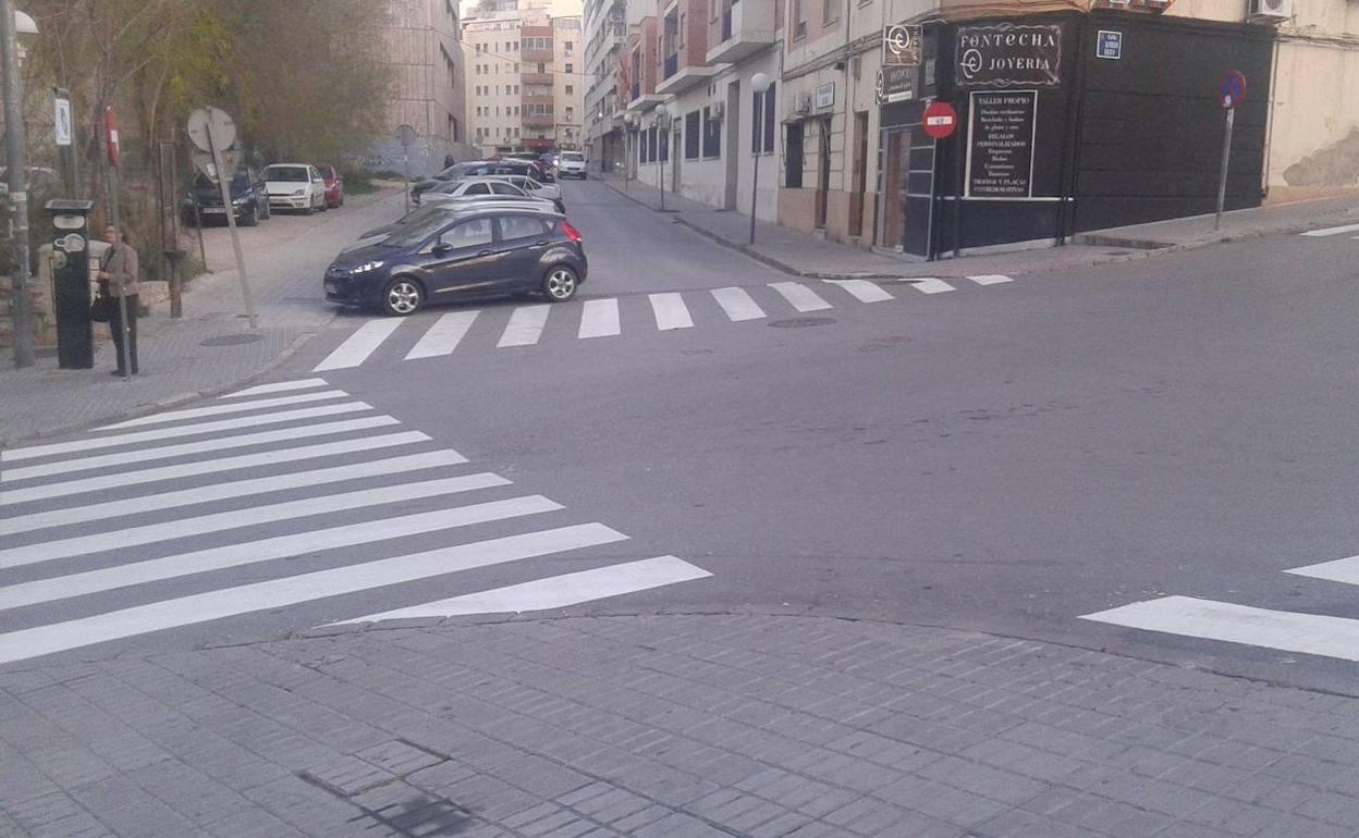 La parte inferior de 'la cuesta de los civiles' pasa a tener doble