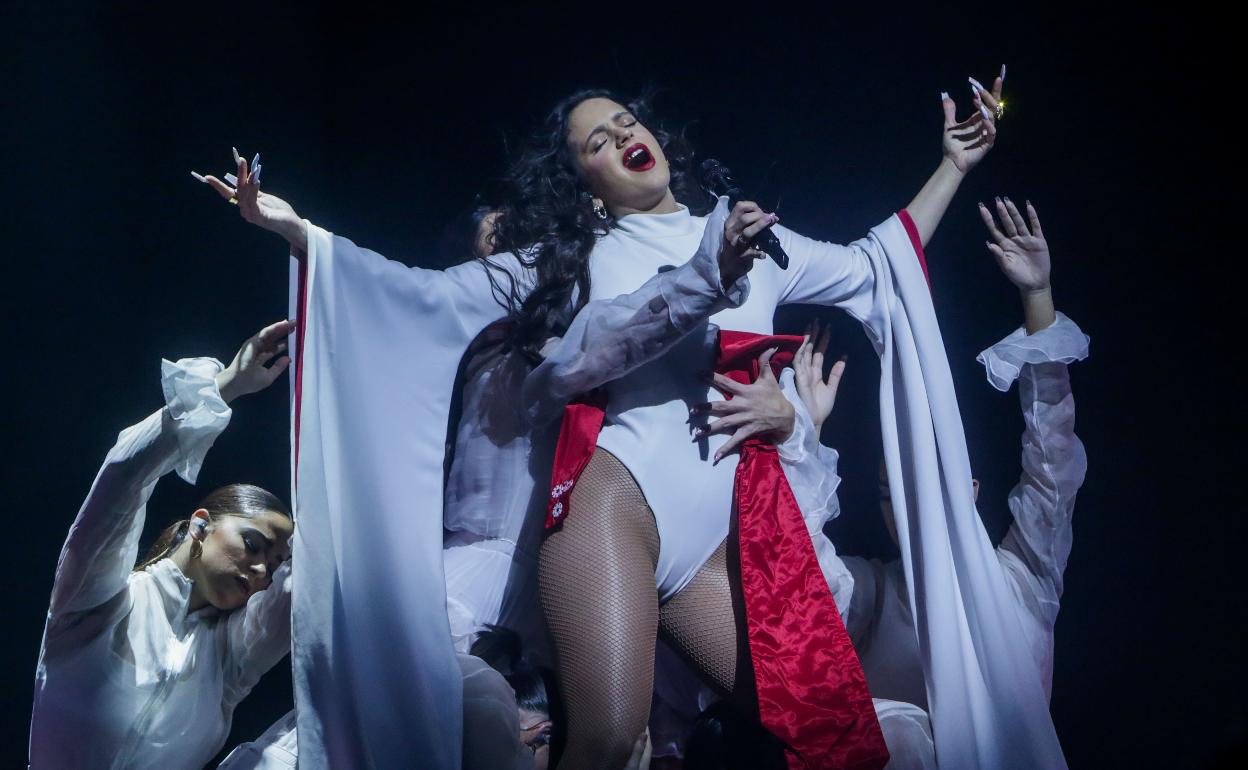 Concierto de Rosalía en su anterior gira