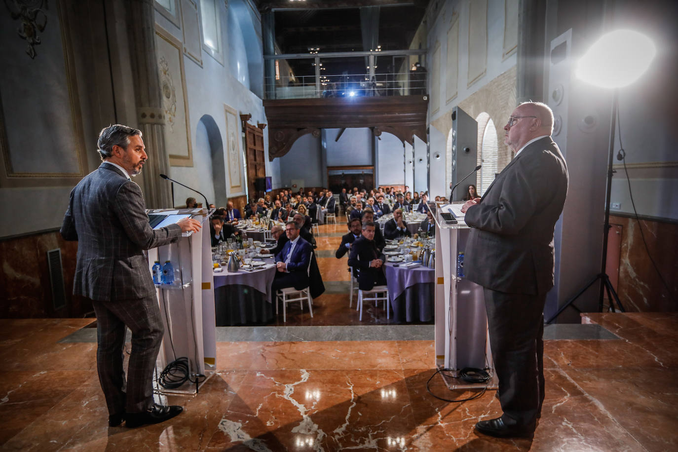 Las mejores imágenes del encuentro que ha tenido lugar este jueves