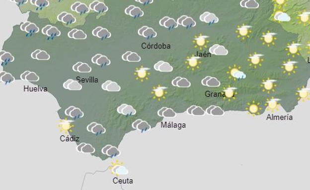 Tiempo en Andalucía