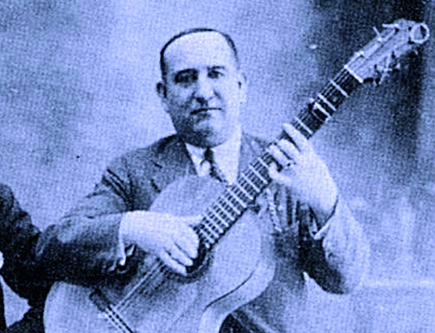 Ramón Montoya, creador de la gran escuela de la guitarra flamenca. 