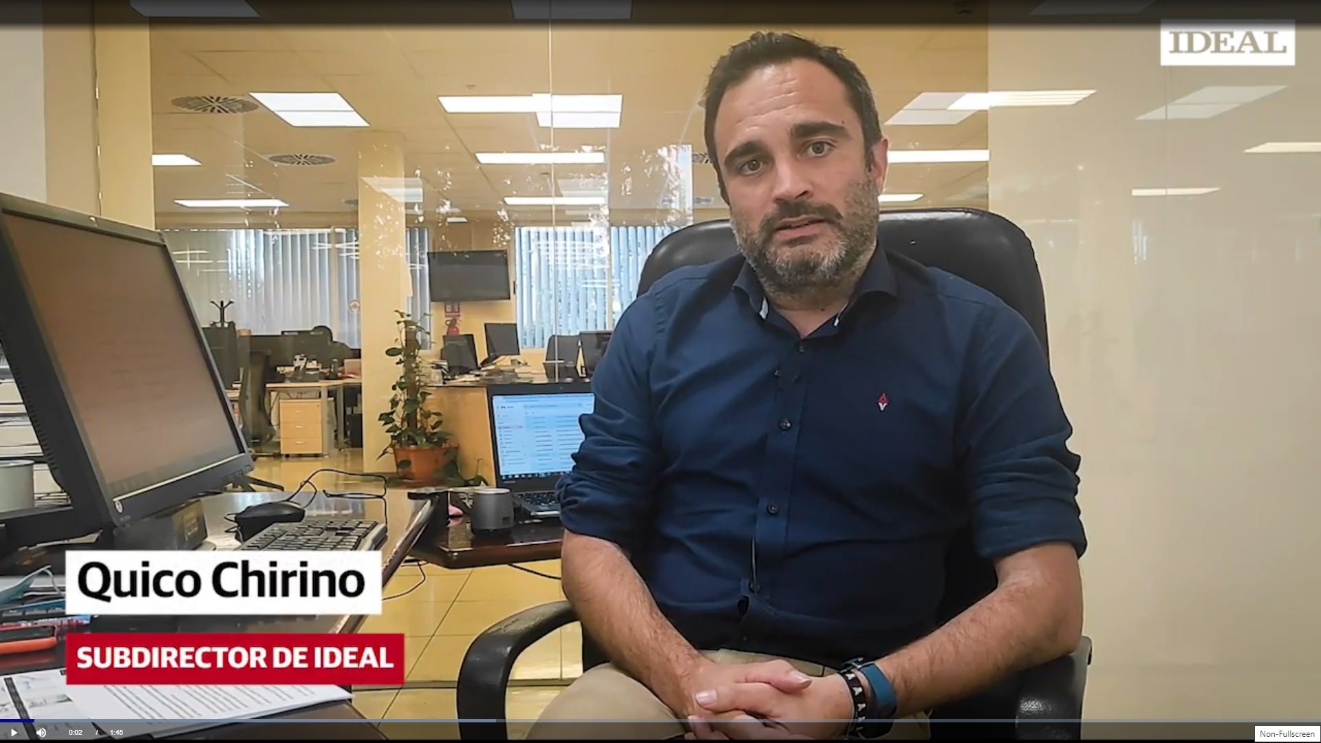 La opinión de Quico Chirino, subdirector de IDEAL: «Ya no tenía más remedio»