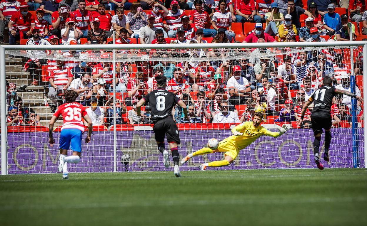 Maximiano, en el partido contra el Levante. 