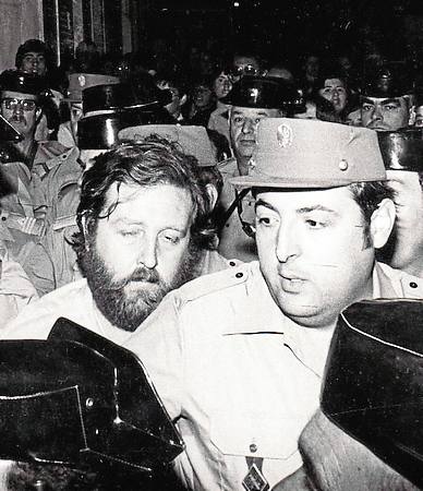 Díaz Sol, custodiado por laGuardia Civil.