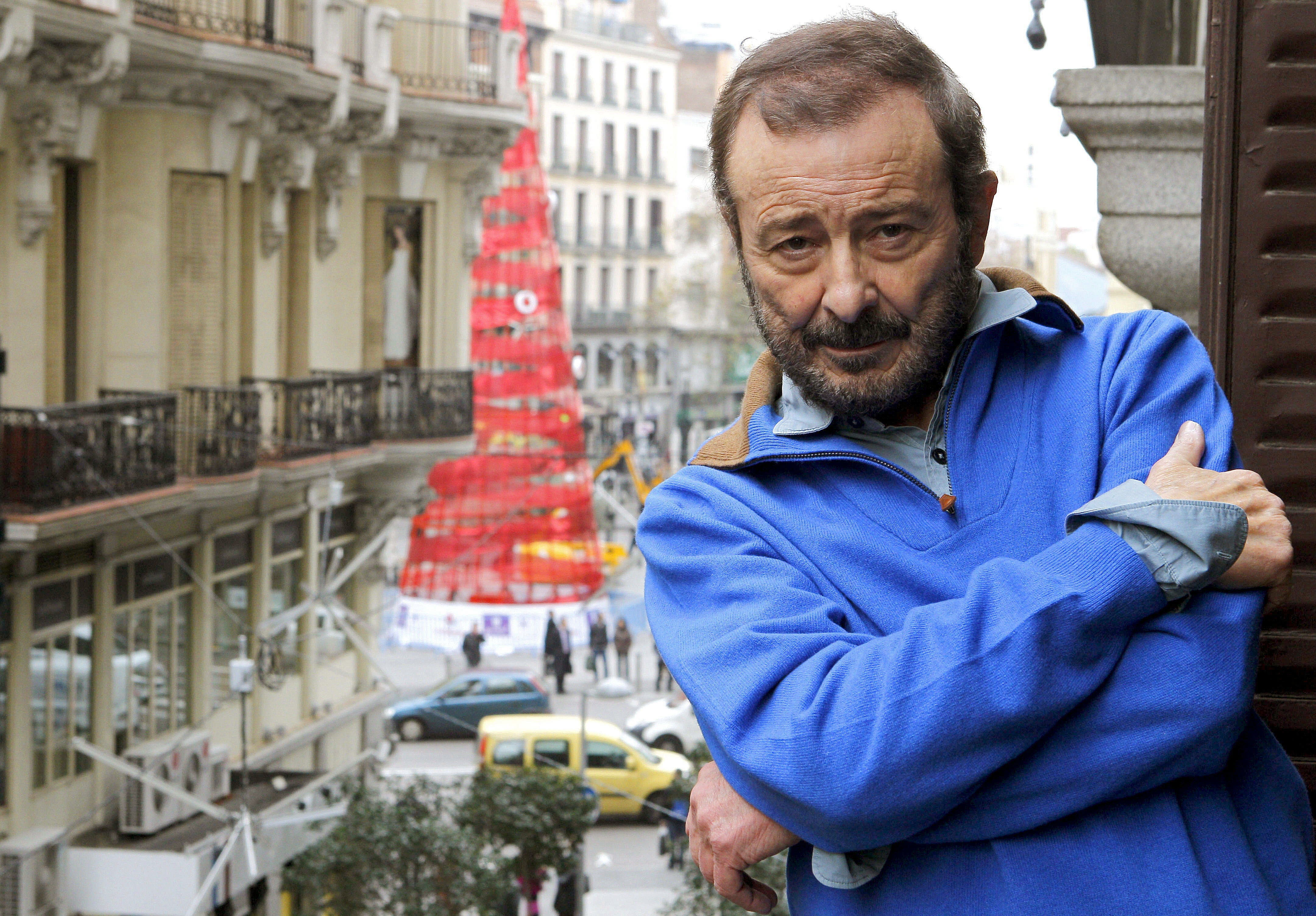 El actor sevillano Juan Diego durante una promoción en Madrid en 2012.