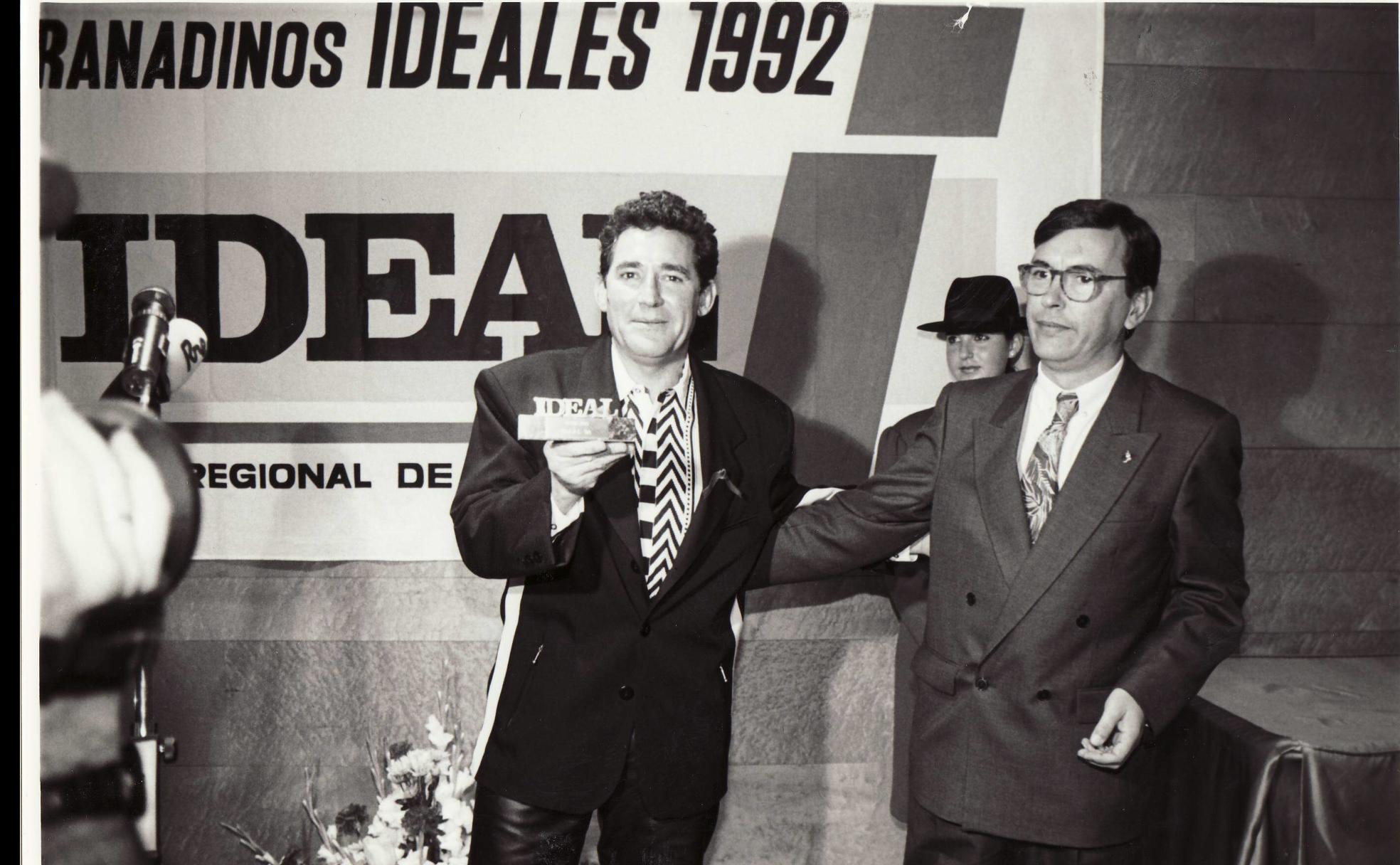 Miguel Ríos, premio IDEAL en 1992