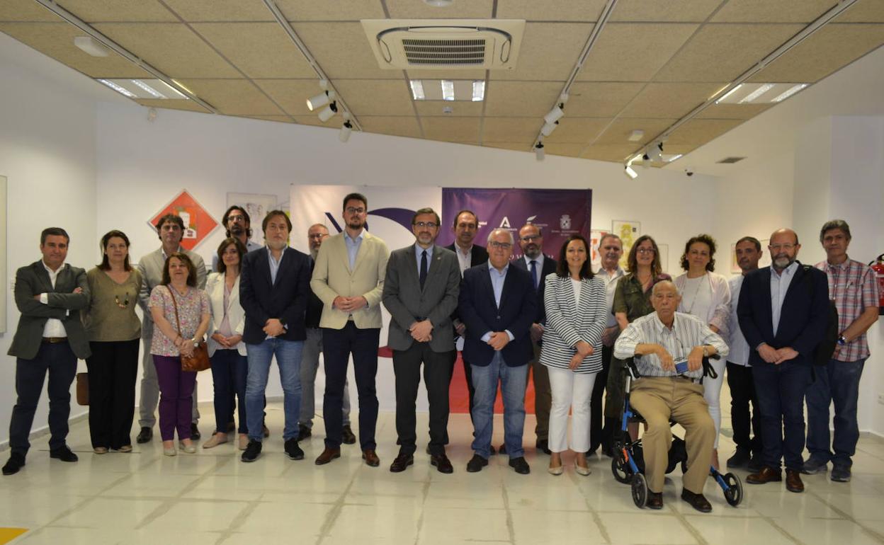 Autoridades participantes en la nueva edición de 'Las Noches en Blanco'. 