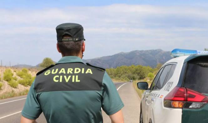 Un efectivo de la Guardia Civil.