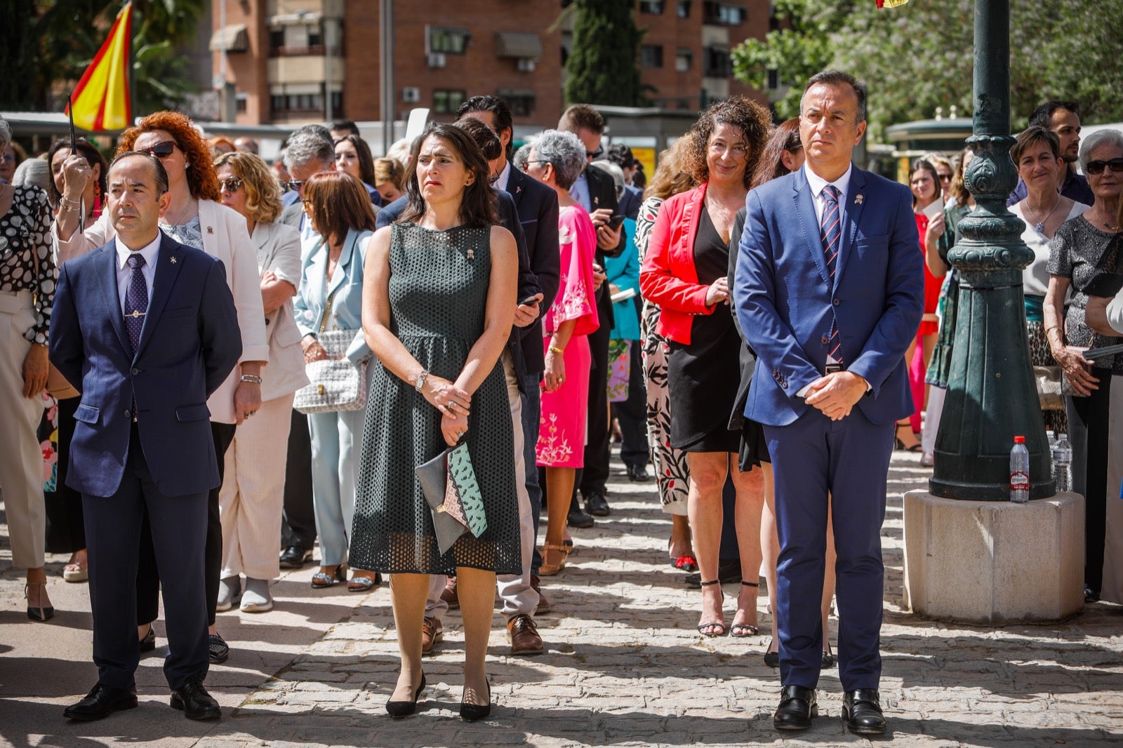 Más de 300 granadinos han llevado a cabo el juramento en la explanada del Palacio de Congresos.