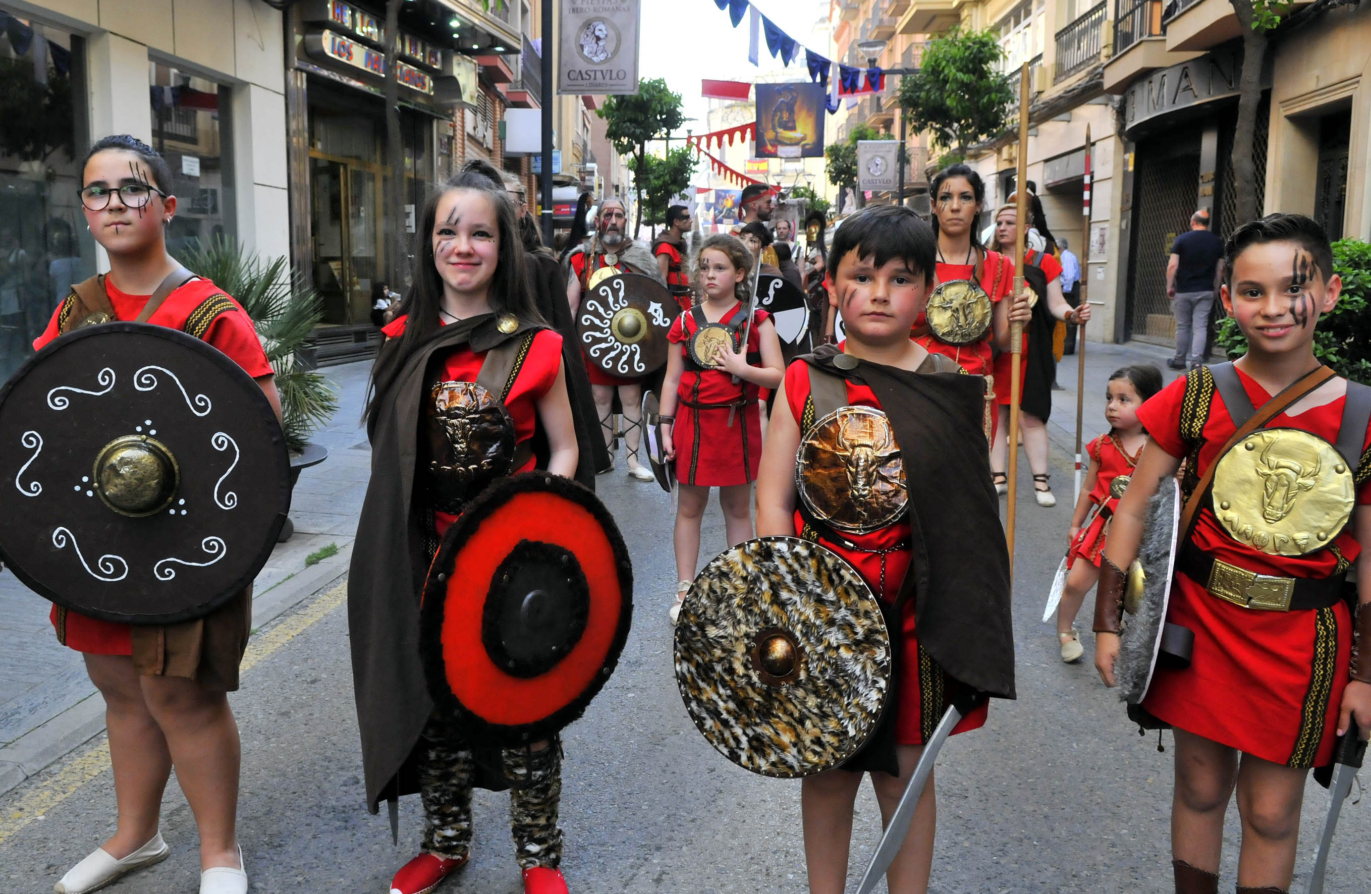 Linares lo pasa en grande con sus fiestas romanas.
