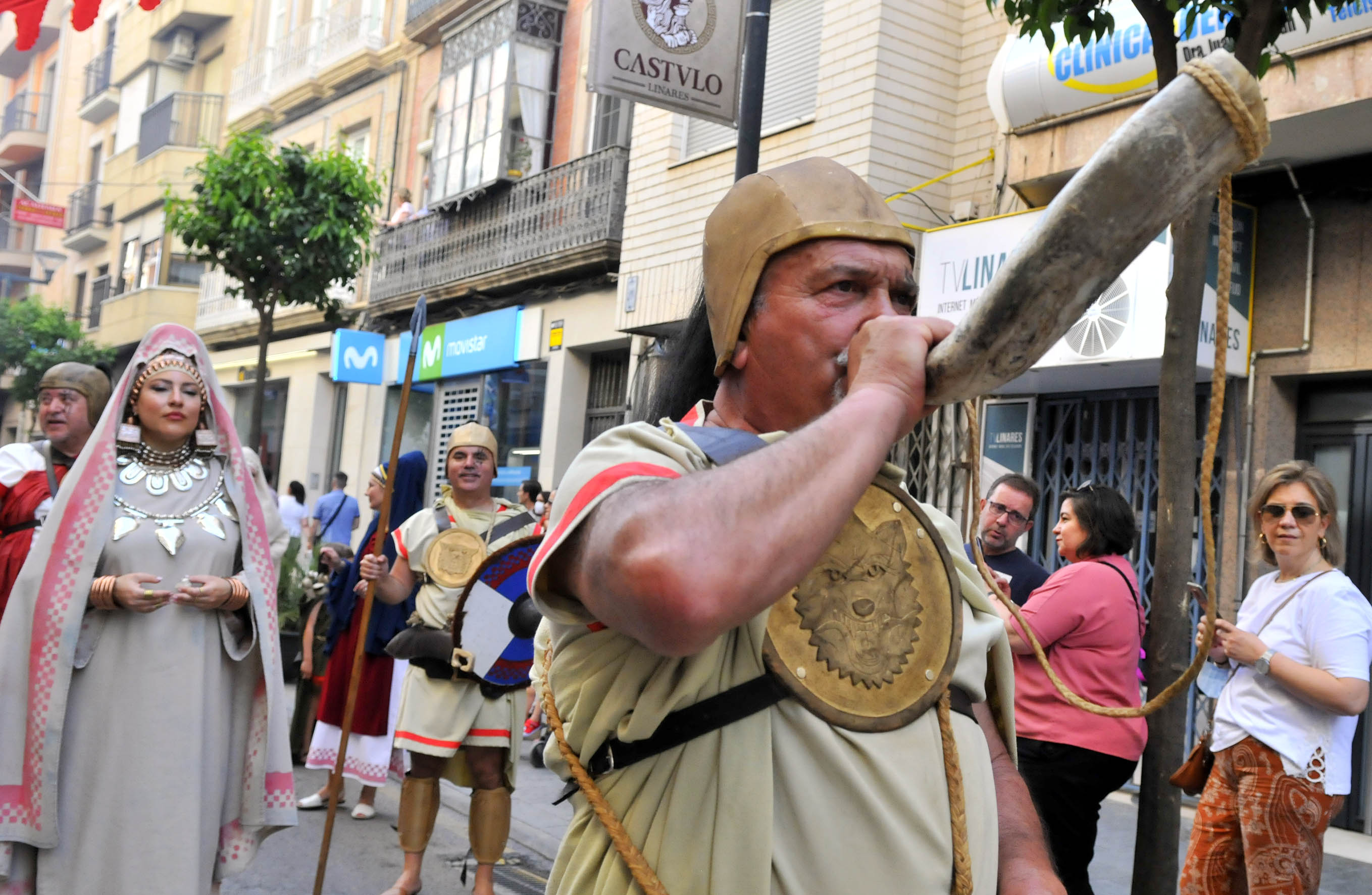 Linares lo pasa en grande con sus fiestas romanas.