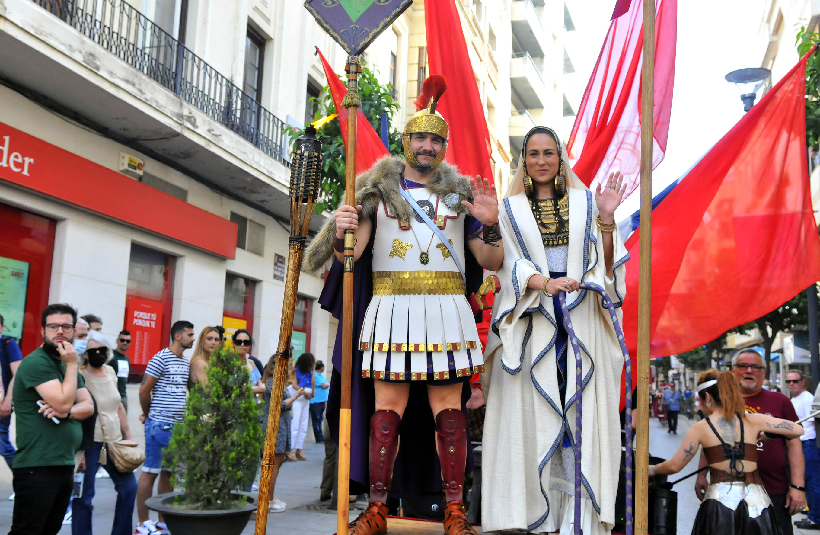Linares lo pasa en grande con sus fiestas romanas.