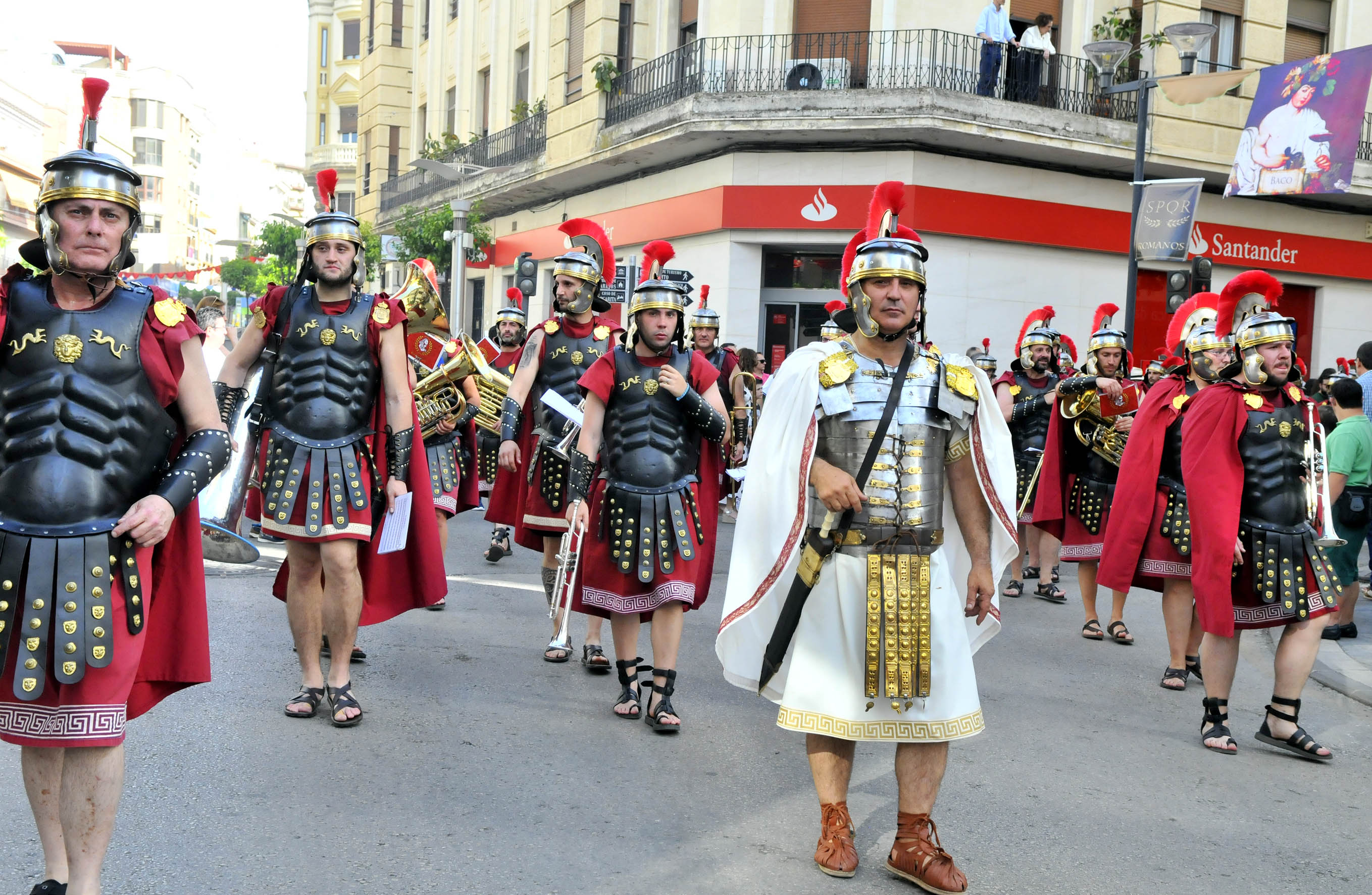 Linares lo pasa en grande con sus fiestas romanas.