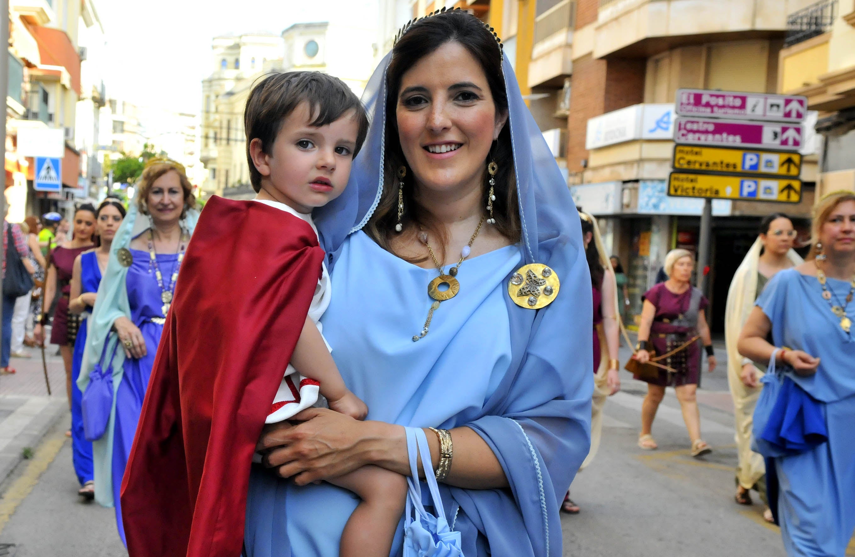 Linares lo pasa en grande con sus fiestas romanas.
