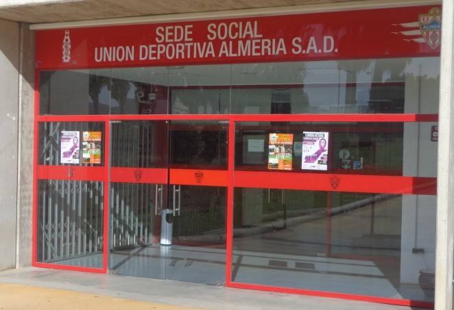 Sede de la UD Almería. 
