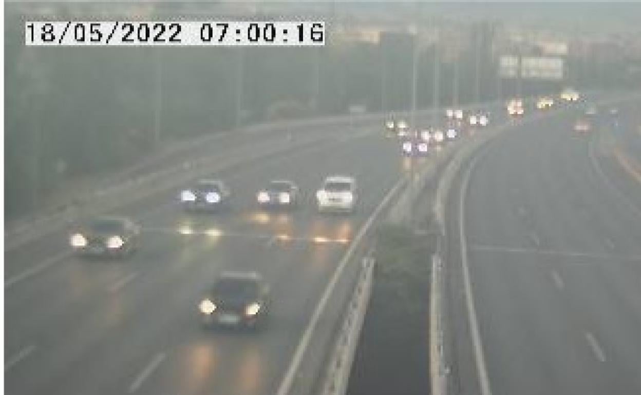 Circulación en Severo Ochoa este martes