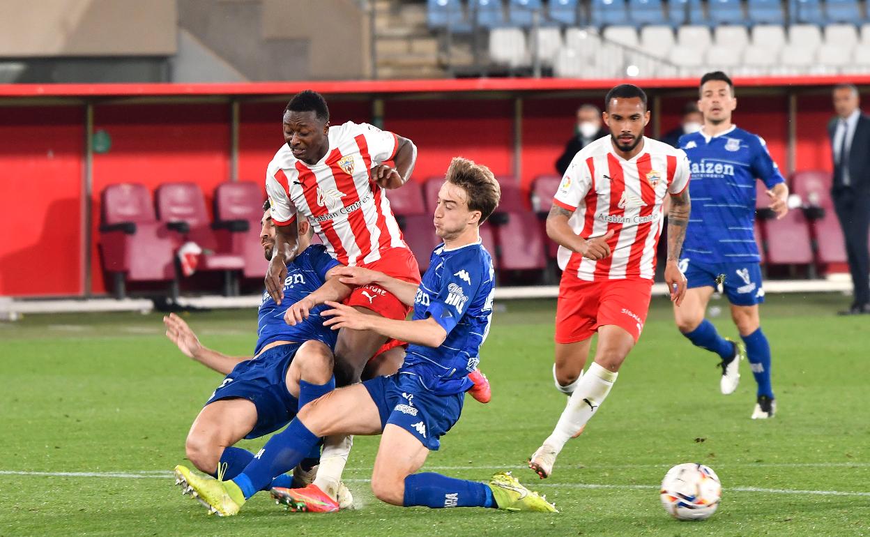 En su visita de la pasada Liga, los alcorconeros fueron un 'búnker' en defensa y arañaron un empate.