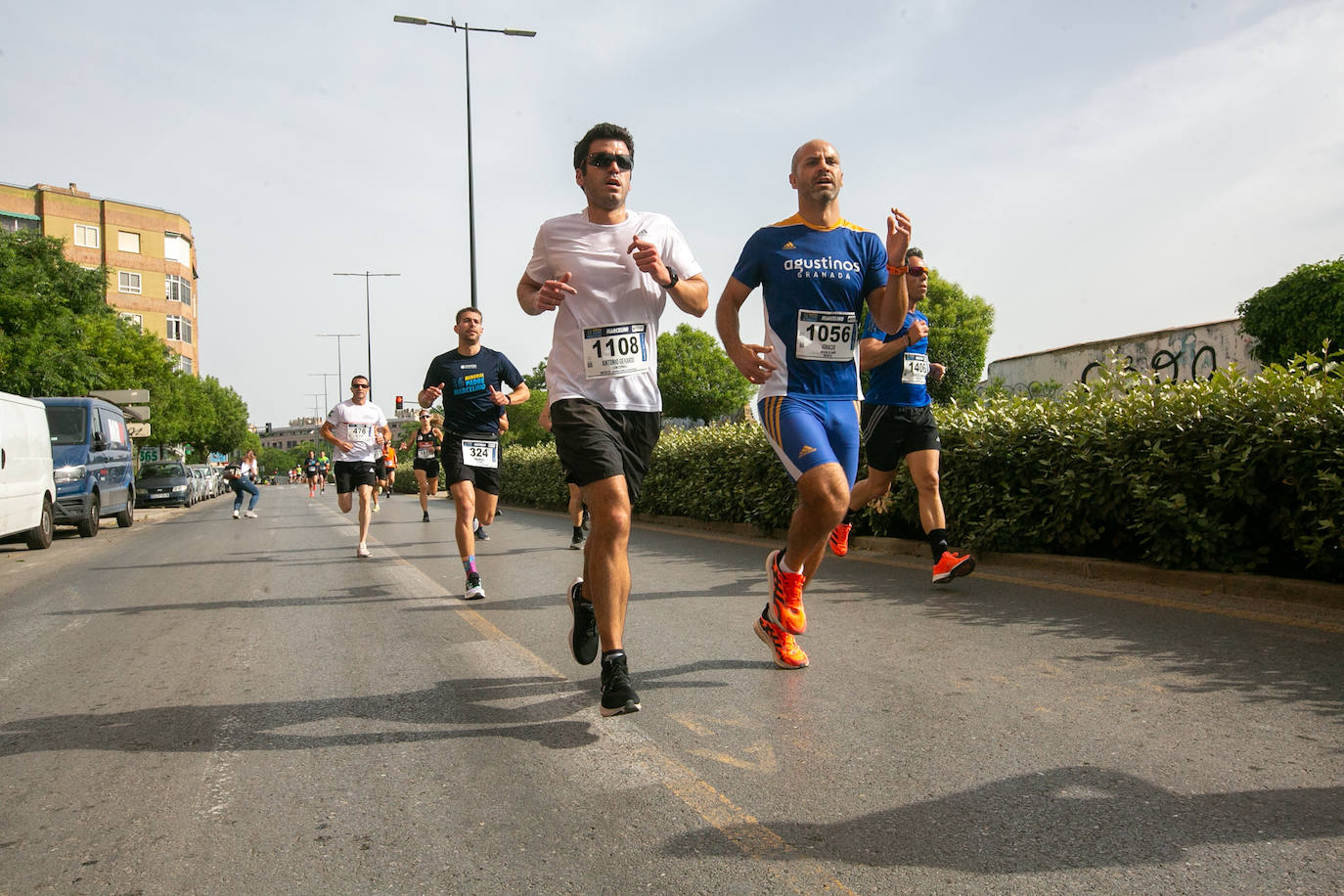 La carrera se celebra este domingo en Granada.