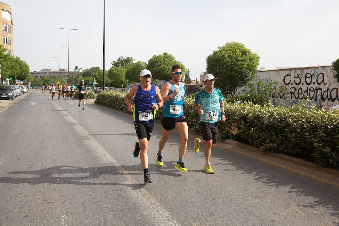 La carrera se celebra este domingo en Granada.