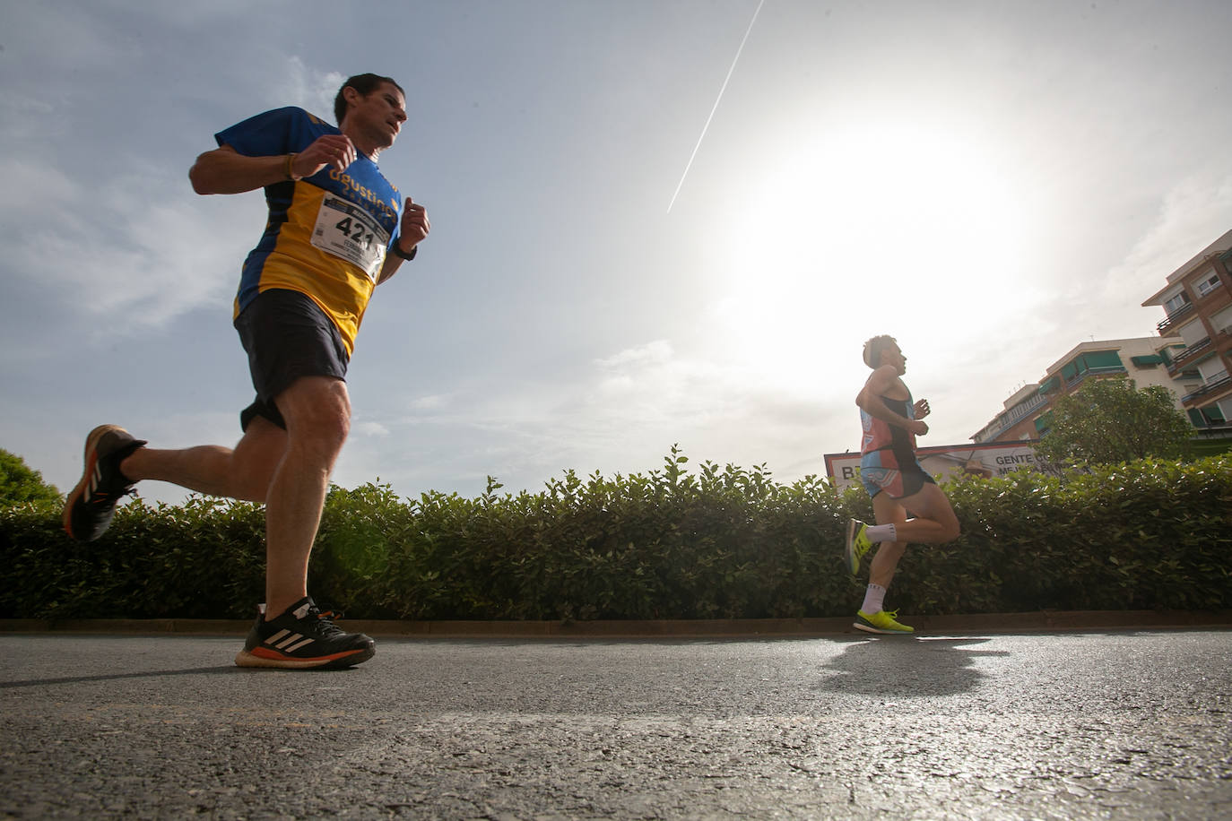 La carrera se celebra este domingo en Granada.
