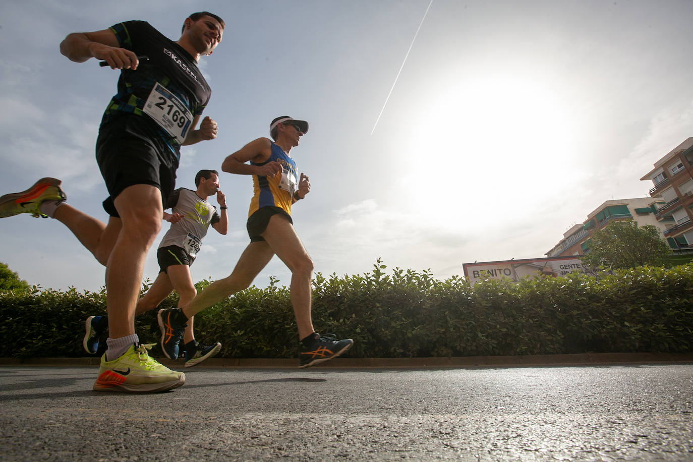 La carrera se celebra este domingo en Granada.
