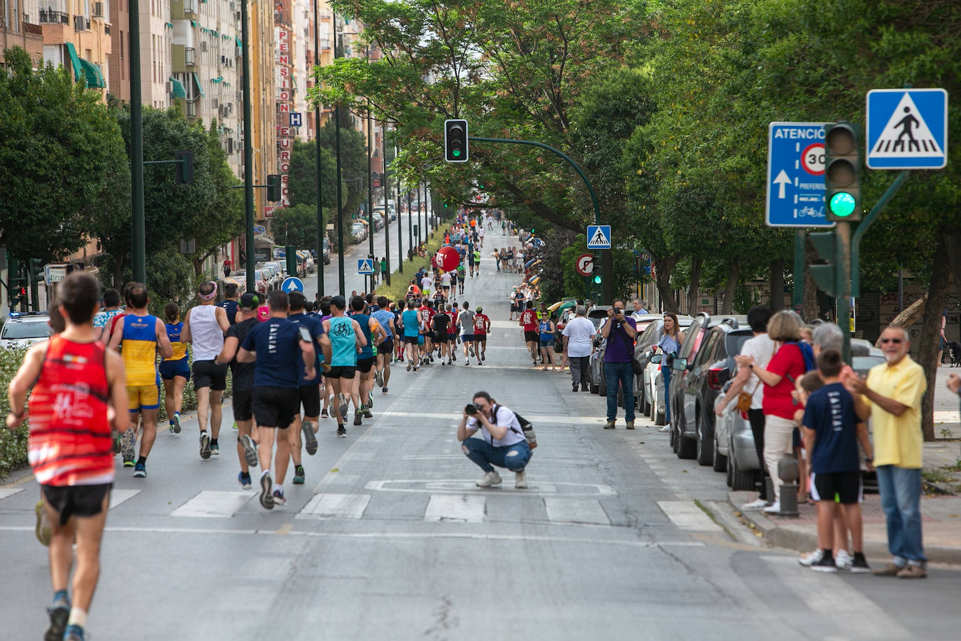 La carrera se celebra este domingo en Granada.