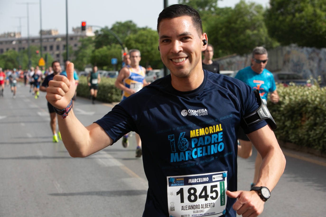 La carrera se celebra este domingo en Granada.