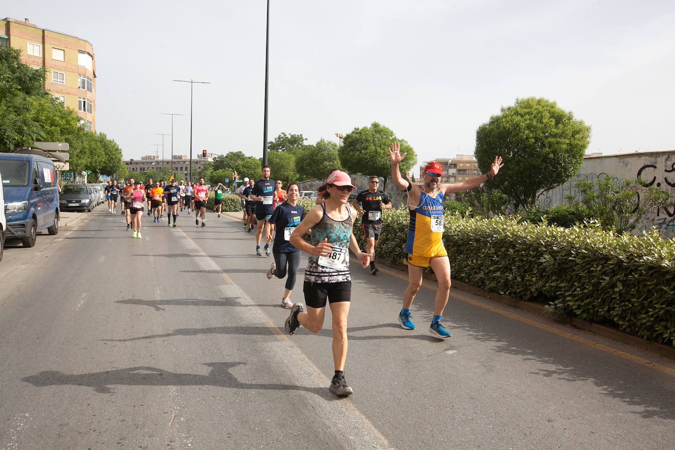 La carrera se celebra este domingo en Granada.