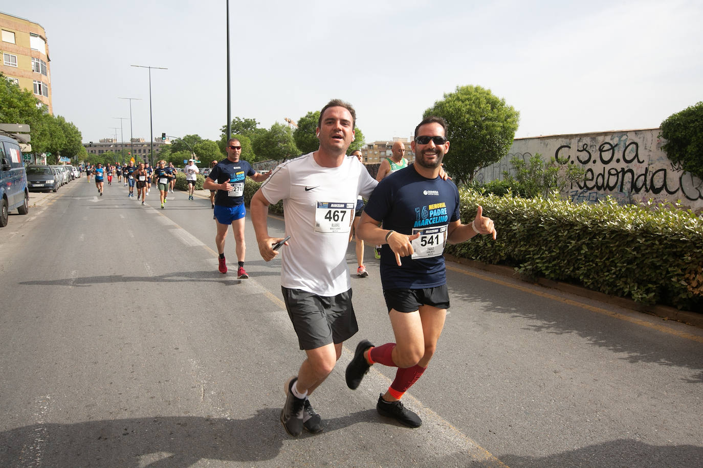 La carrera se celebra este domingo en Granada.