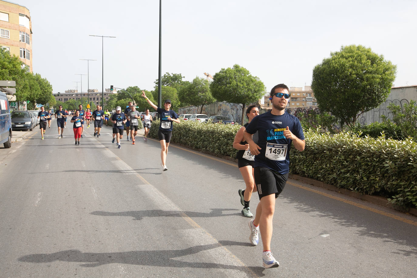 La carrera se celebra este domingo en Granada.