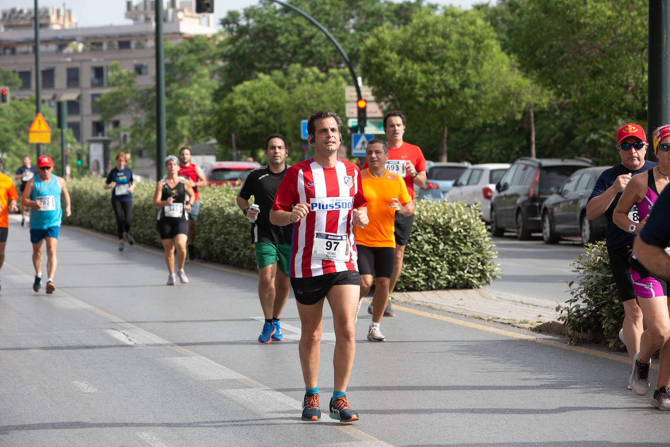 La carrera se celebra este domingo en Granada.