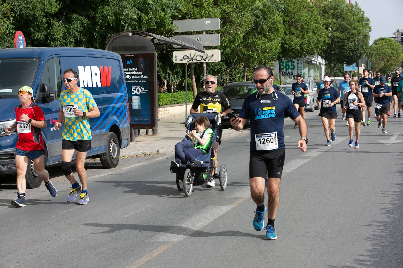 La carrera se celebra este domingo en Granada.
