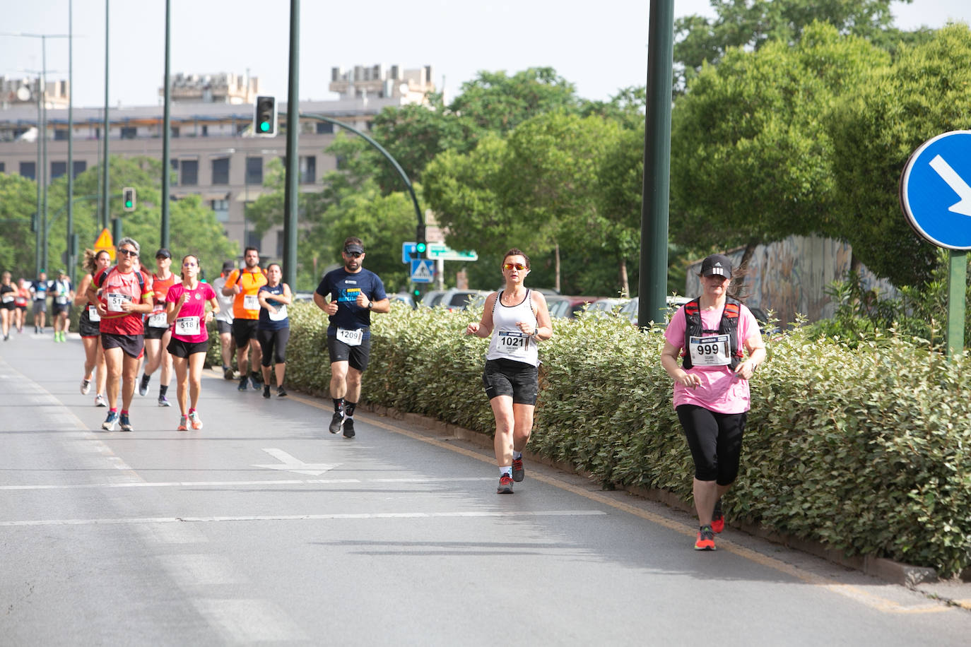 La carrera se celebra este domingo en Granada.