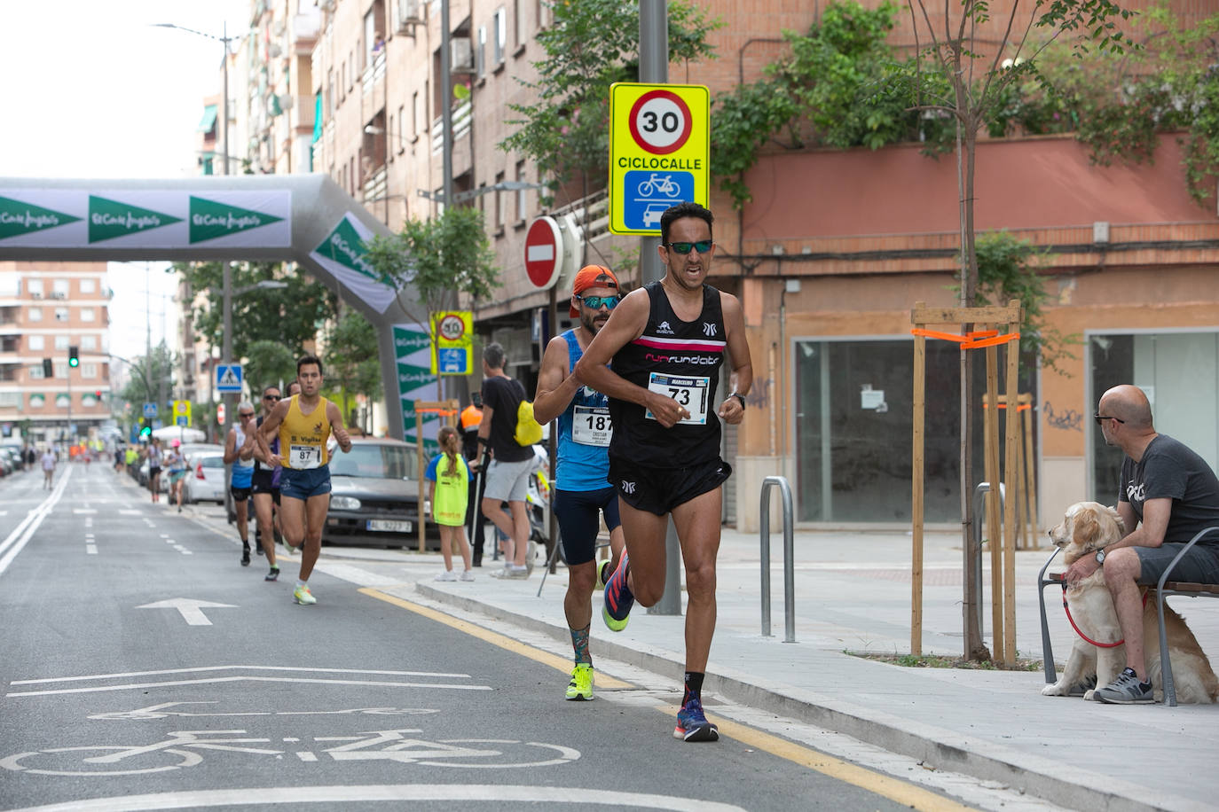 La carrera se celebra este domingo en Granada.