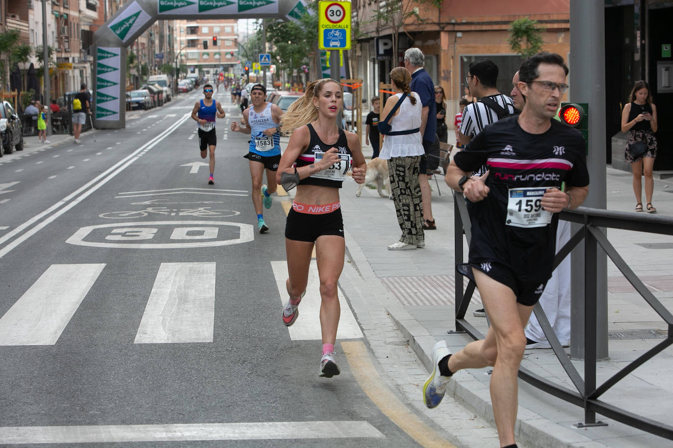 La carrera se celebra este domingo en Granada.