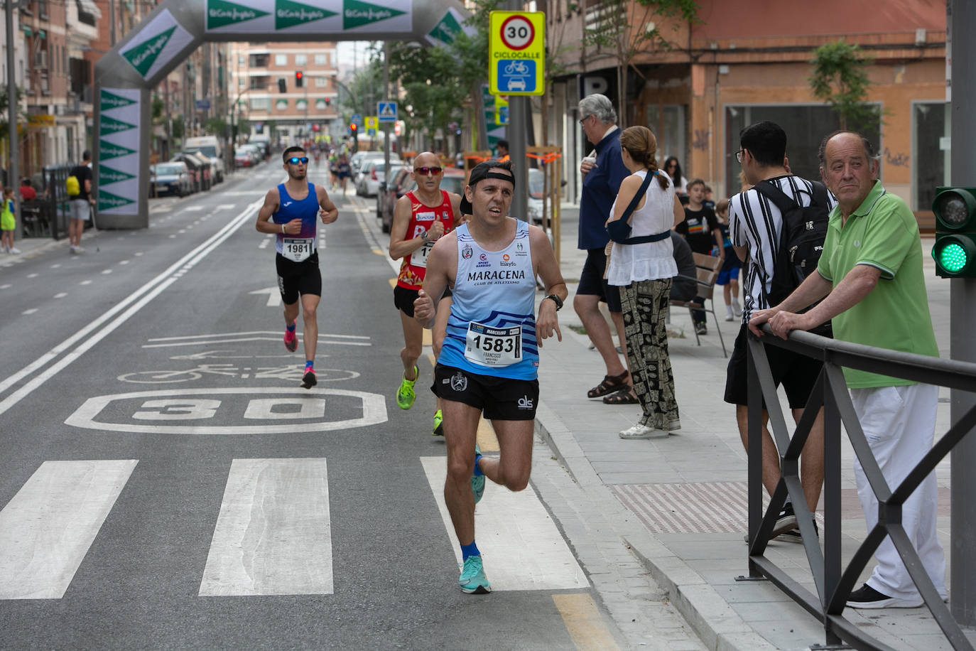 La carrera se celebra este domingo en Granada.