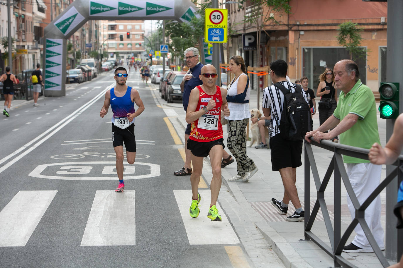 La carrera se celebra este domingo en Granada.