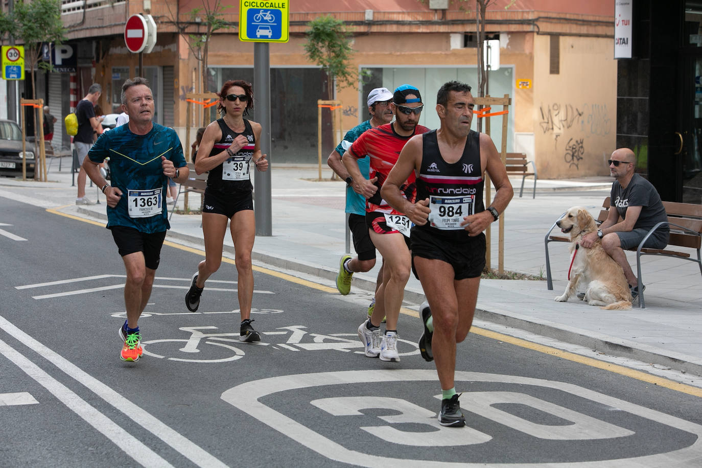 La carrera se celebra este domingo en Granada.