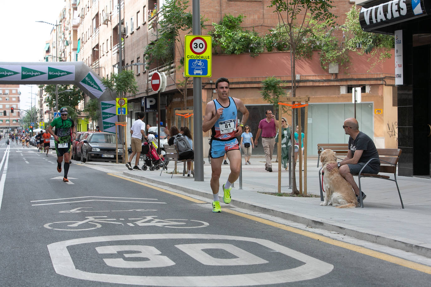 La carrera se celebra este domingo en Granada.