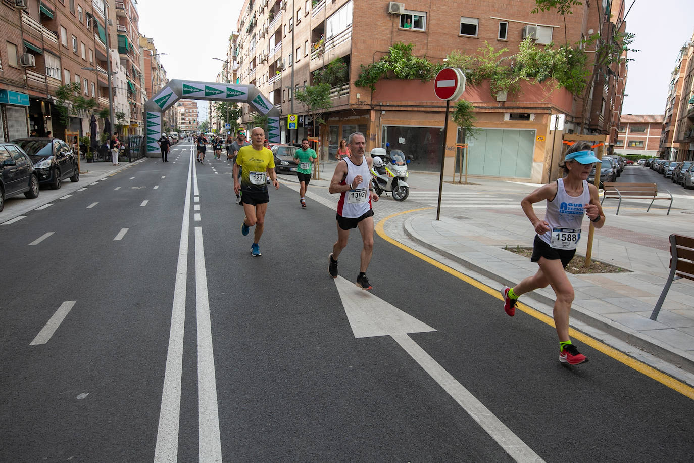 La carrera se celebra este domingo en Granada.