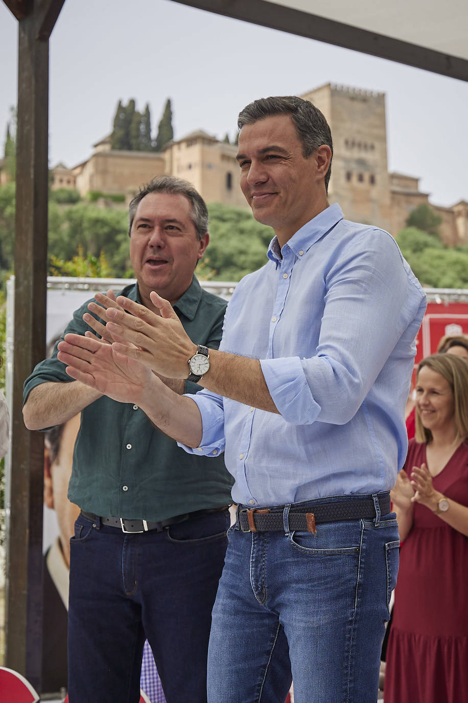 Pedro Sánchez ha visitado la ciudad este domingo para participar en un acto del PSOE.