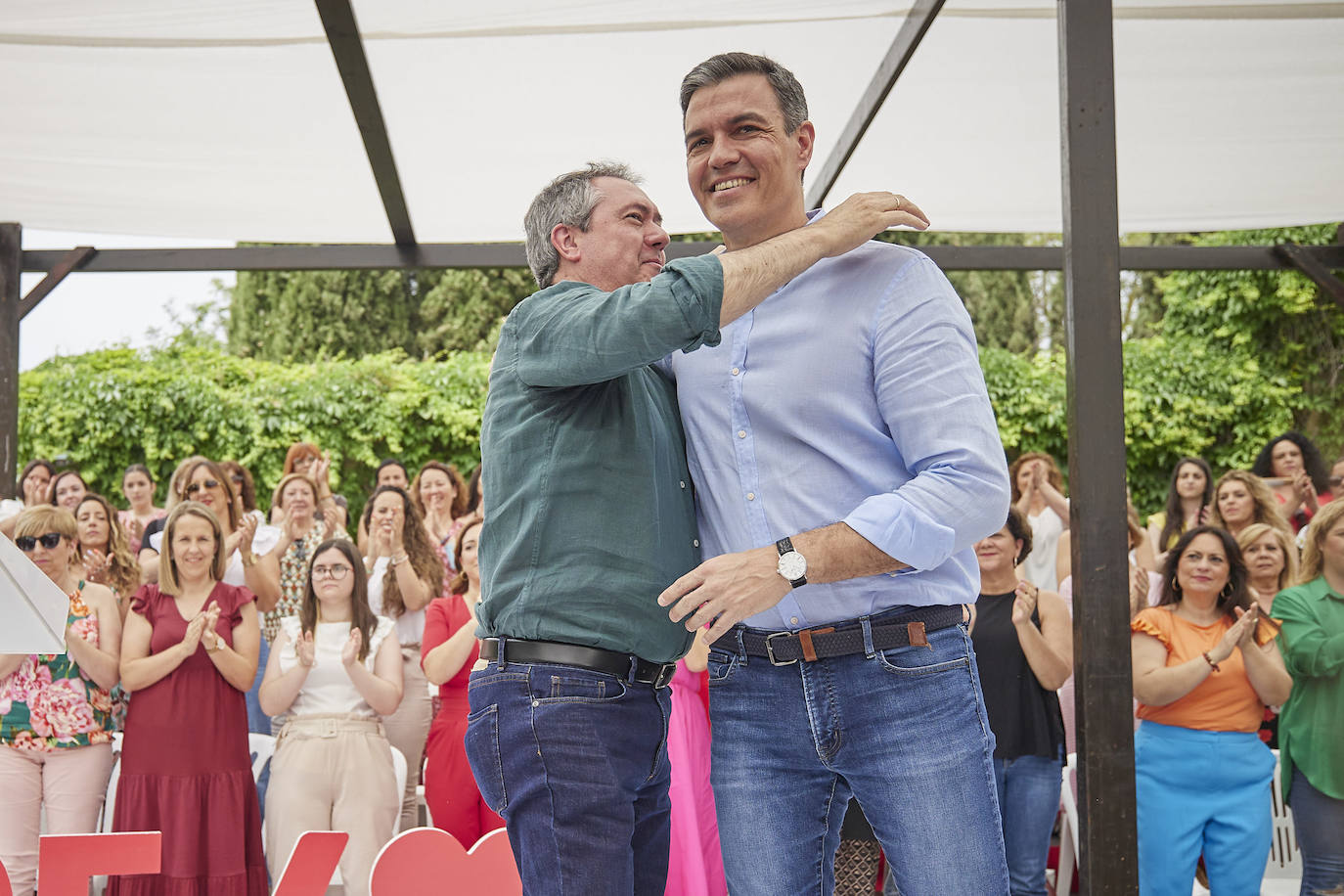 Pedro Sánchez ha visitado la ciudad este domingo para participar en un acto del PSOE.