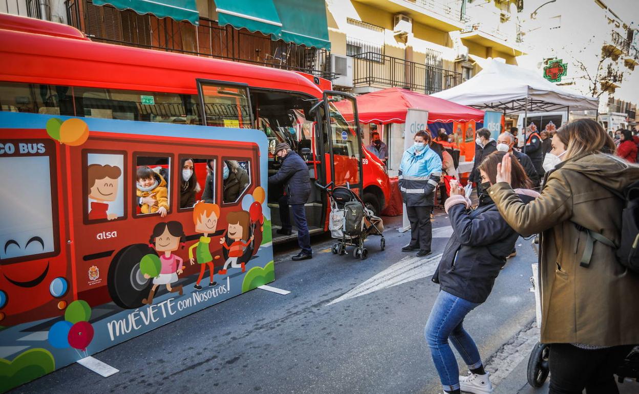 Dia sin coches en El Barrio de la Chana. 