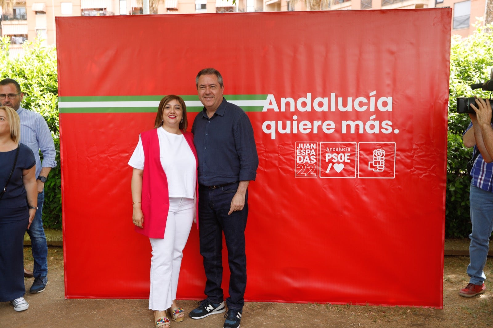 Más de 80 imágenes de los ediles socialistas de la provincia con el candidato del partido a la presidencia de la Junta