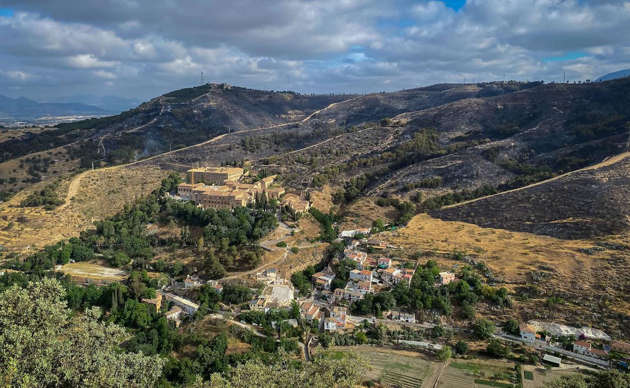 El fuego arrasa 172 hectáreas en San Miguel y los vecinos piden el fin de las acampadas