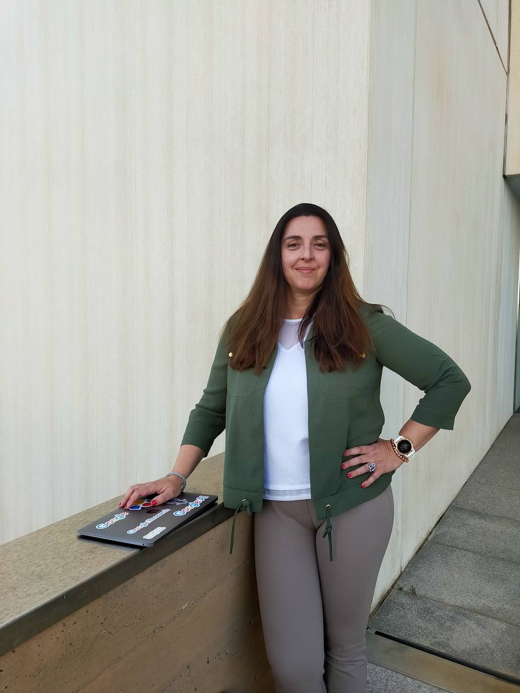 Manchón estuvo ayer en Granada para impartir una conferencia. 